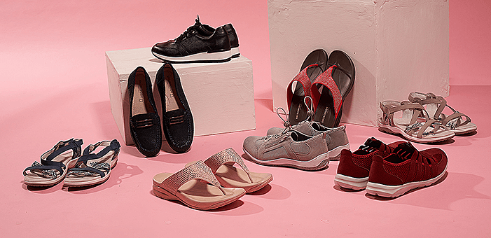Comfortable footwear deals