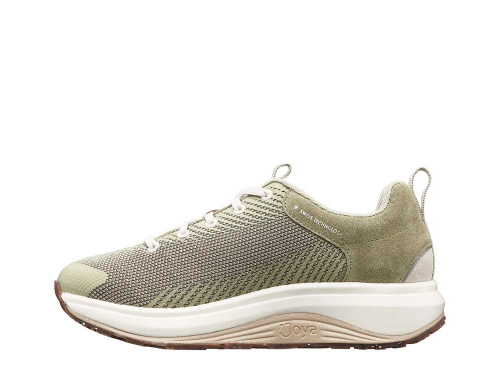 Maui Wide Fit Women's Leather Lace Up Trainer
