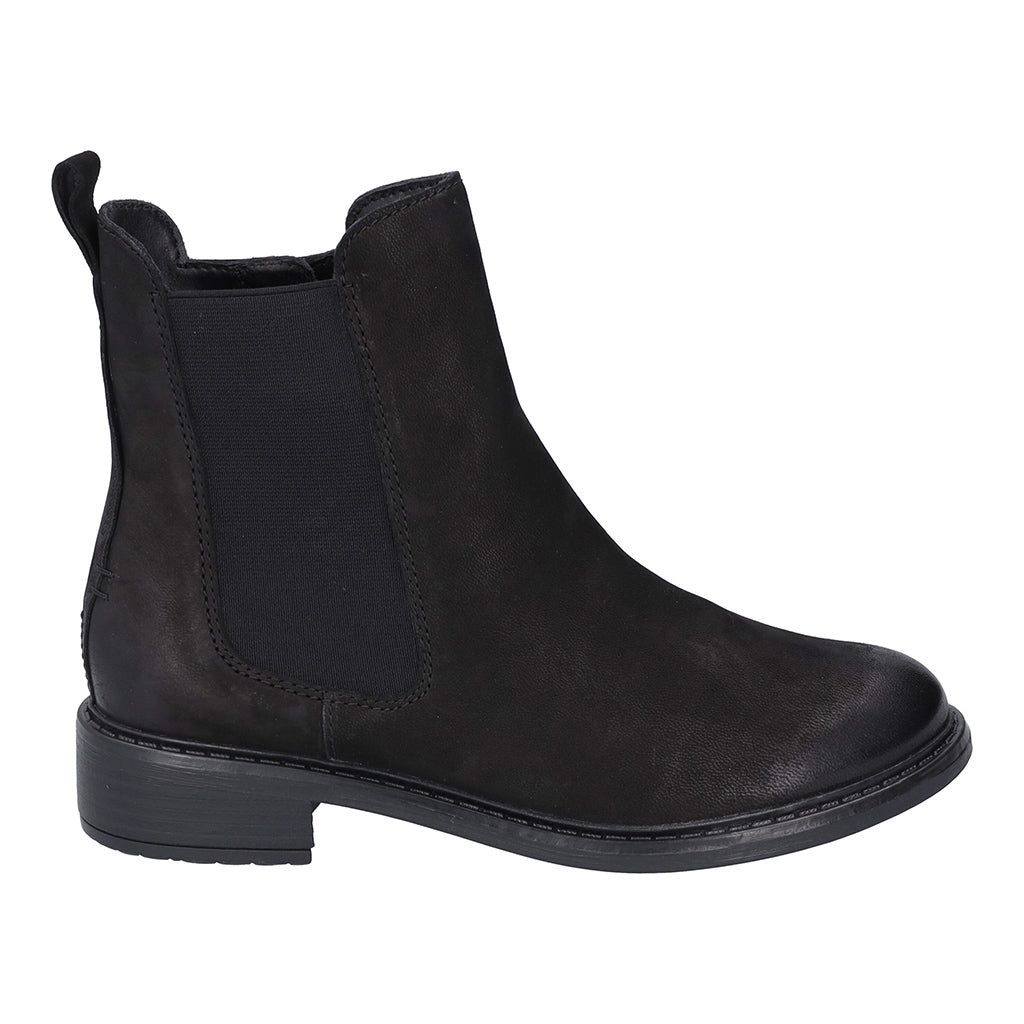 Pull on shop leather boots womens