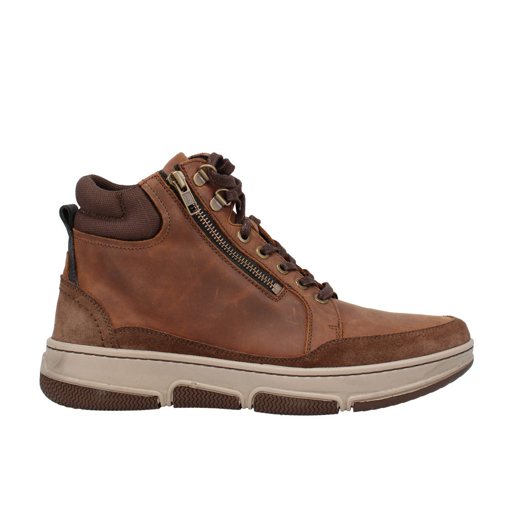 Mark Wide Fit Men's Leather Lace Up Boot