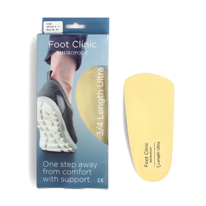 Foot Clinic Ultra 3/4 Length Orthotics