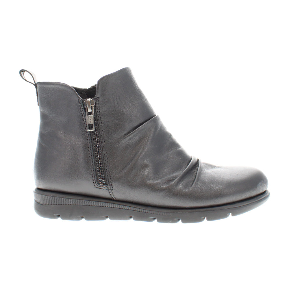 Skye Wide Fit Women's Leather Zip Fastening Ankle Boot