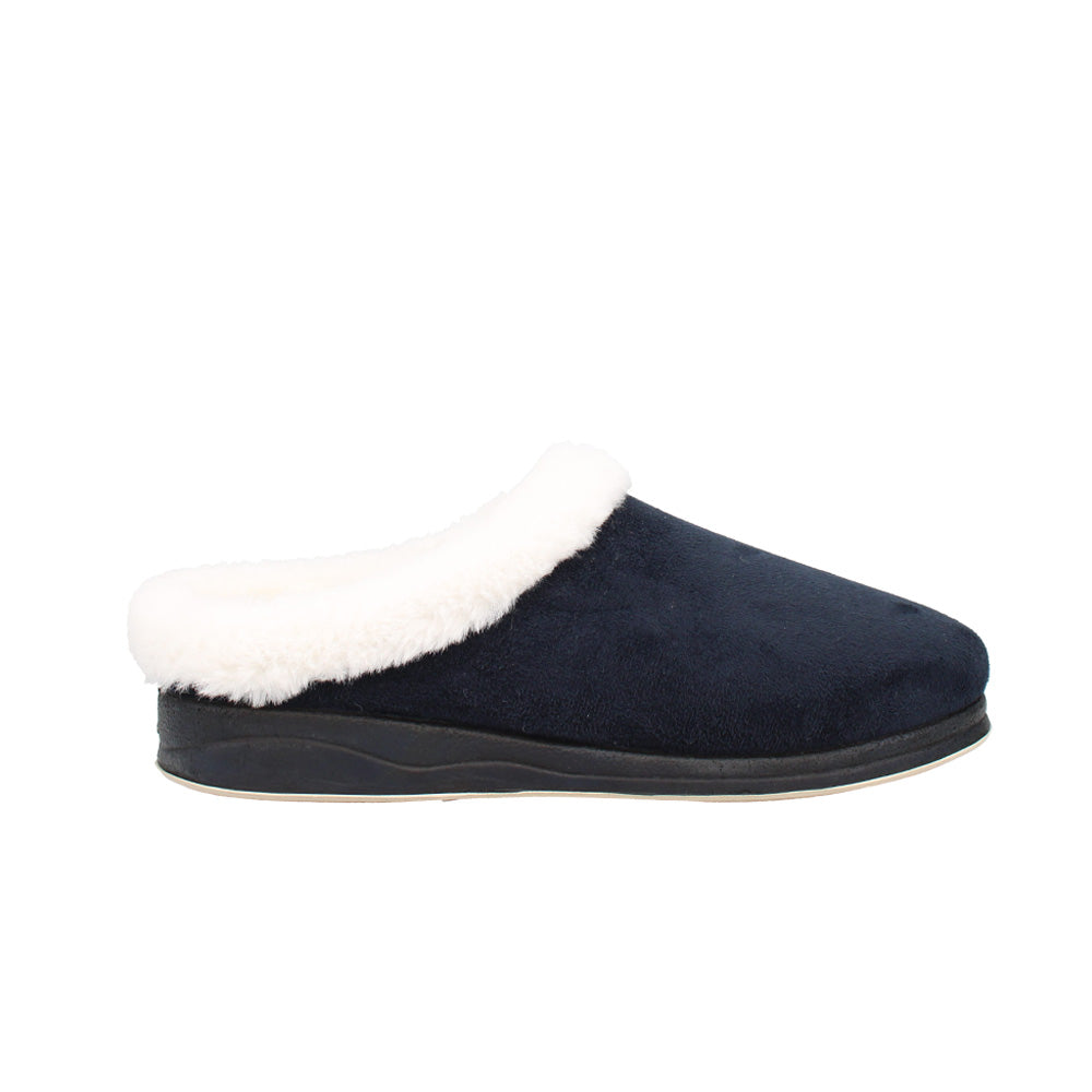 Wide fit online mule slippers