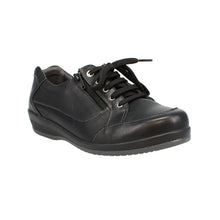 Load image into Gallery viewer, Marge23 Extra Wide Fit Women&#39;s Lace &amp; Zip Fastening Leather Shoe
