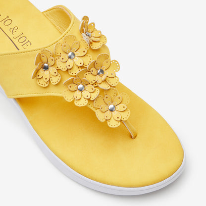 Dame Women's Slip On Floral Sandal