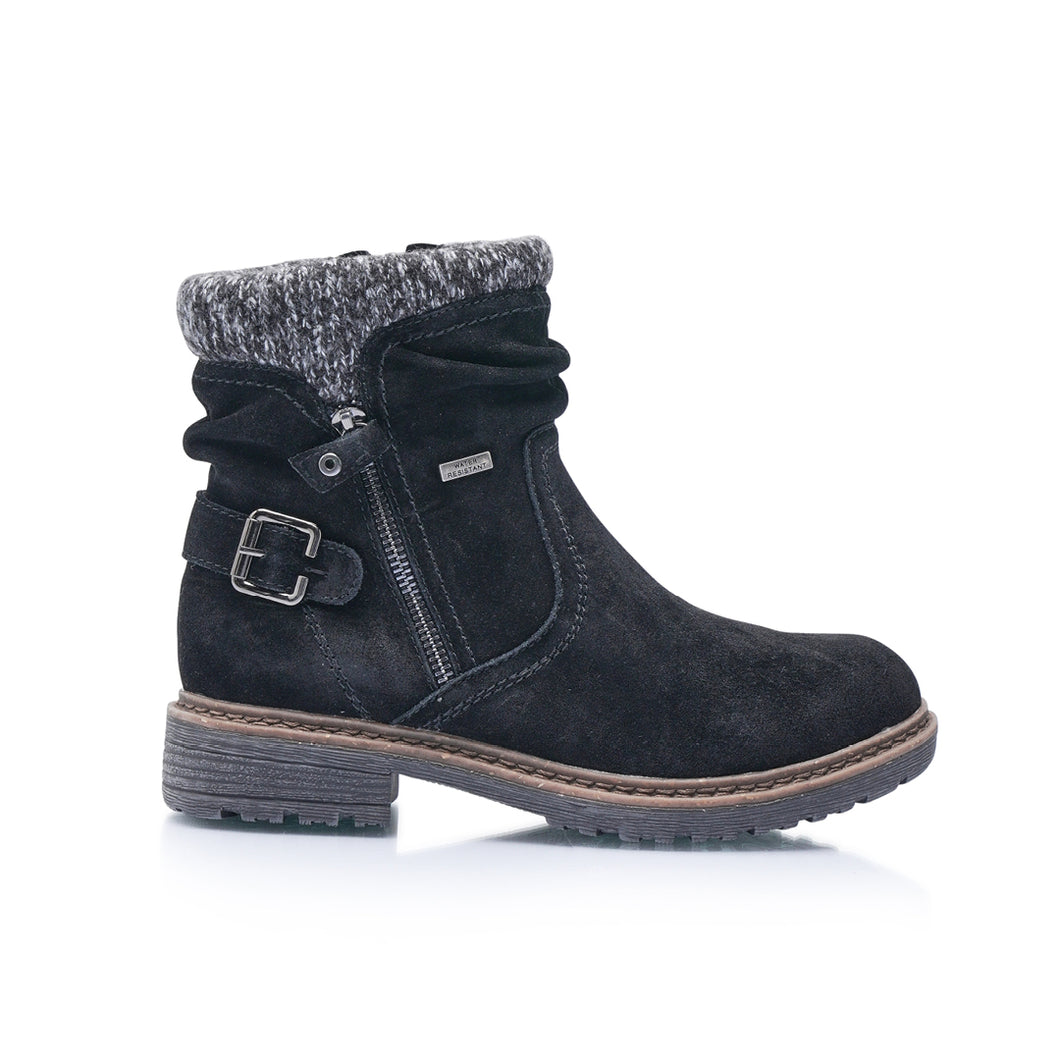 Carrie Wide Fit Womens's Water resistant Suede Boot