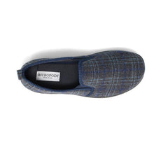 Load image into Gallery viewer, Lewis23 Standard Fit Men&#39;s Check Detail Warm Lined Slipper
