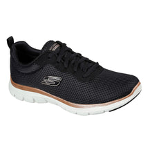 Load image into Gallery viewer, Flex Appeal 4.0 Brilliant View Wide Fit Women&#39;s Mesh Fabric Lace Up Sports Shoe
