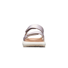 Load image into Gallery viewer, Vienna II Wide Fit Women&#39;s Double Adjustable Velcro Fastening Slip On Flat Sandal
