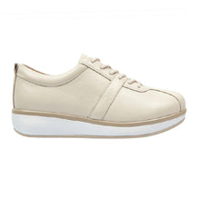 Load image into Gallery viewer, Emma Standard Fit Women&#39;s Leather Lace Up Trainer

