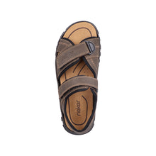 Load image into Gallery viewer, Dwight Wide Fit Men&#39;s Double Velcro Adjustable Fastening Sport Style Sandal
