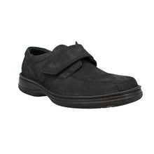 Load image into Gallery viewer, Archie II Extra Wide Fit Men&#39;s Nubuck Leather Velcro Strap Fastening Casual Shoe
