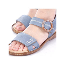 Load image into Gallery viewer, Shaz Standard Fit Women&#39;s Buckle &amp; Velcro Fastening Strappy Sandal
