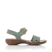 Load image into Gallery viewer, Shaz Standard Fit Women&#39;s Buckle &amp; Velcro Fastening Strappy Sandal
