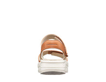Load image into Gallery viewer, Flores Wide Fit Women&#39;s Double Velcro Strap Fastening Leather Sandal
