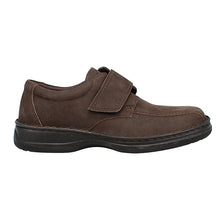 Load image into Gallery viewer, Archie II Extra Wide Fit Men&#39;s Nubuck Leather Velcro Strap Fastening Casual Shoe
