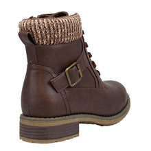 Load image into Gallery viewer, Ariel Standard Fit Women&#39;s Synthetic Lace Up Ankle Boot
