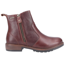 Load image into Gallery viewer, Ashwicke Standard Fit Women&#39;s Leather Waterproof 2 Zip Fastening Ankle Boot
