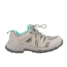 Load image into Gallery viewer, Ava Wide Fit Women&#39;s Suede Lace Up Flat Hiking Style Shoe
