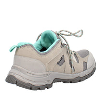 Load image into Gallery viewer, Ava Wide Fit Women&#39;s Suede Lace Up Flat Hiking Style Shoe
