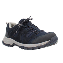 Load image into Gallery viewer, Ava Wide Fit Women&#39;s Suede Lace Up Flat Hiking Style Shoe
