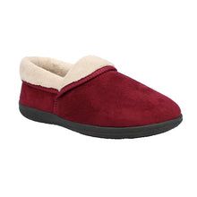 Load image into Gallery viewer, Kareem Standard Fit Women&#39;s Faux Fleece Lined Velour Slipper
