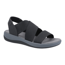 Load image into Gallery viewer, Sophia Standard to Wide Fit Women&#39;s Elasticated Cross Strap Flat Sport Style Sandal
