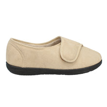 Load image into Gallery viewer, Elsa-s Standard Fit Women&#39;s Soft Touch Velcro Fastening Slipper
