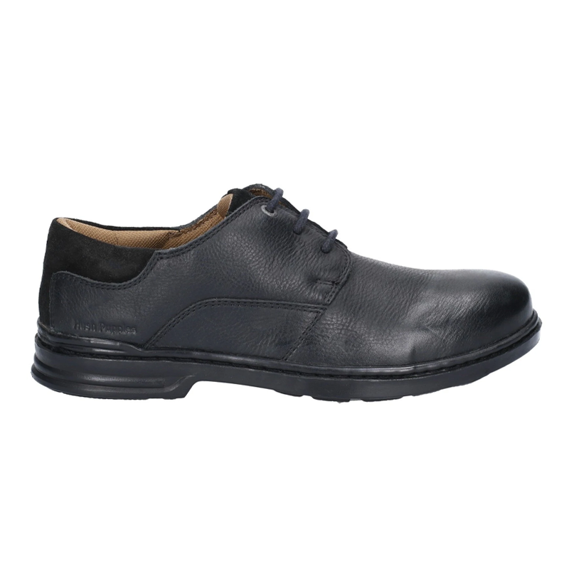 Max Hanston Standard Fit Men's Classic Leather Lace Up Shoe