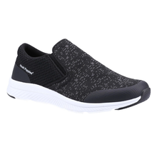 Load image into Gallery viewer, Robbie Wide Fit Men&#39;s Mix Knit Slip On Sport Style Shoe

