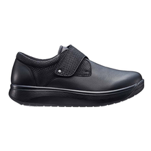 Load image into Gallery viewer, Relax II Wide Fit Women&#39;s Soft Touch Leather With Snake Embossed Detail Velcro Closure Shoe
