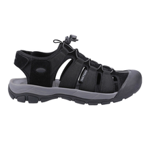 Load image into Gallery viewer, Peru Standard Fit Men&#39;s Bungee Fastening Closed Toe Sport Style Sandal
