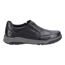 Load image into Gallery viewer, Fletcher Wide Fit Men&#39;s Leather Slip On Shoe
