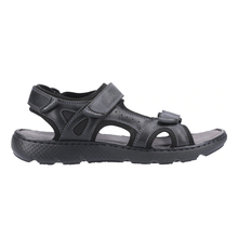 Load image into Gallery viewer, Carter Standard Fit Men&#39;s Leather With Double Touch Fastening Sport Style Sandal
