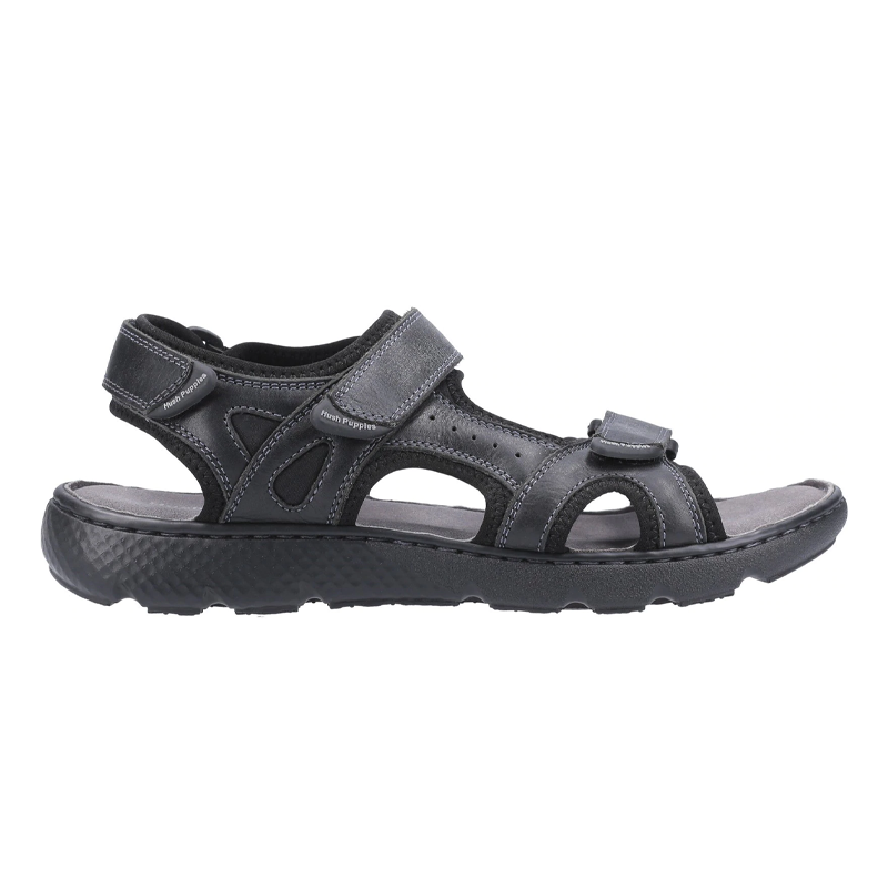 Carter Standard Fit Men's Leather With Double Touch Fastening Sport Style Sandal