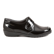 Load image into Gallery viewer, Jenny - Wide Fit Women&#39;s Leather Velcro Fastening Shoe

