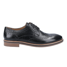 Load image into Gallery viewer, Bryson Standard Fit Men&#39;s Leather Brogue Lace Up Shoe

