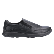 Load image into Gallery viewer, Aaron Wide Fit Men&#39;s Slip On Leather Shoe
