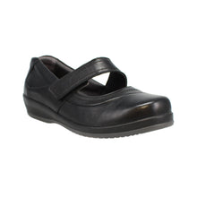 Load image into Gallery viewer, Ada Extra Wide Fit Women&#39;s Soft Single Touch Fastening Leather Mary Jane Style Flat Shoe
