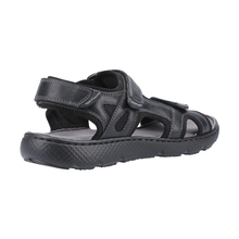Load image into Gallery viewer, Carter Standard Fit Men&#39;s Leather With Double Touch Fastening Sport Style Sandal
