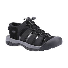 Load image into Gallery viewer, Peru Standard Fit Men&#39;s Bungee Fastening Closed Toe Sport Style Sandal

