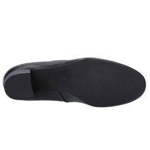 Load image into Gallery viewer, Anna Standard Fit Women&#39;s Leather Block Heel Court Shoe

