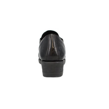 Load image into Gallery viewer, Mimi Standard Fit Women&#39;s Easy Slip On Mid Wedge Leather Shoe

