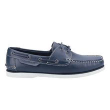 Load image into Gallery viewer, Henry Standard Fit Men&#39;s Leather Boat Shoe
