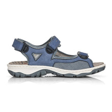 Load image into Gallery viewer, Agnetha Standard Fit Women&#39;s Triple Adjustable Velcro Strap Fastening Sport Style Sandal
