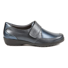 Load image into Gallery viewer, Jenny - Wide Fit Women&#39;s Leather Velcro Fastening Shoe
