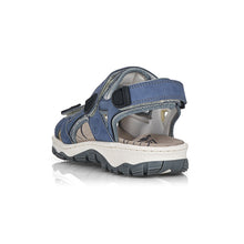 Load image into Gallery viewer, Agnetha Standard Fit Women&#39;s Triple Adjustable Velcro Strap Fastening Sport Style Sandal
