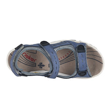 Load image into Gallery viewer, Agnetha Standard Fit Women&#39;s Triple Adjustable Velcro Strap Fastening Sport Style Sandal
