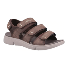 Load image into Gallery viewer, Raul Standard Fit Men&#39;s Quatro Velcro Strap Fastening Sport Style Sandal
