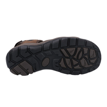 Load image into Gallery viewer, Peru Standard Fit Men&#39;s Bungee Fastening Closed Toe Sport Style Sandal
